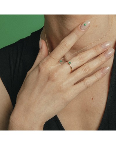 Colgante Colorize en Oro 18K con Esmeralda – Ref. GD133ES