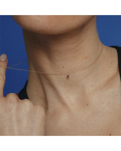 Colgante Colorize en Oro 18K con Zafiro – Ref. GD133ZA