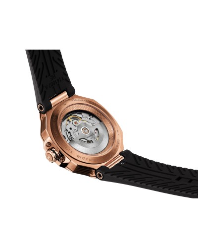 Tissot T-Race T141.807.37.051.00 41 mm Automático – Caja Oro Rosa Esfera Negra
