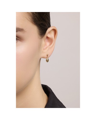 Pendientes largos LeCarré Drop oro amarillo