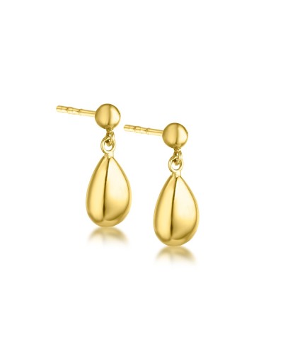 Pendientes largos LeCarré Drop oro amarillo