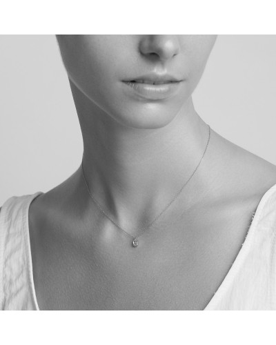 Collar LeCarré GD162AM Oro 18K con Amatista Oval 5x3 mm