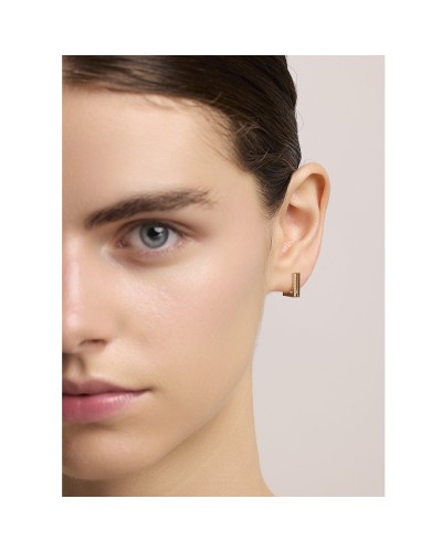 Pendientes LeCarré GB209OA oro 18K con diamantes