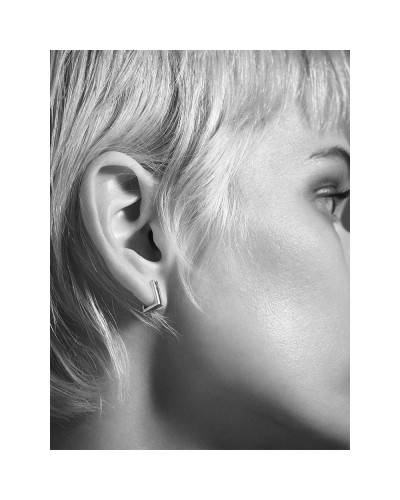 Pendientes LeCarré GB209OA oro 18K con diamantes