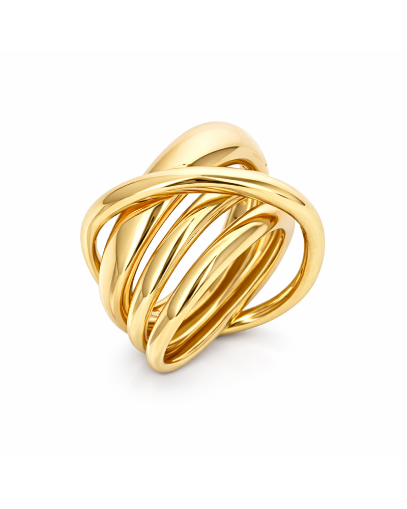 sortija pesavento forever chic oro amarillo
