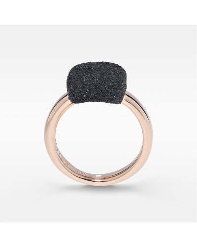 Sortija Pesavento WPLVA1250/M Polvere di Sogni Oro Rosa Negro