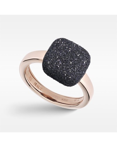 Sortija Pesavento WPLVA1250/M Polvere di Sogni Oro Rosa Negro