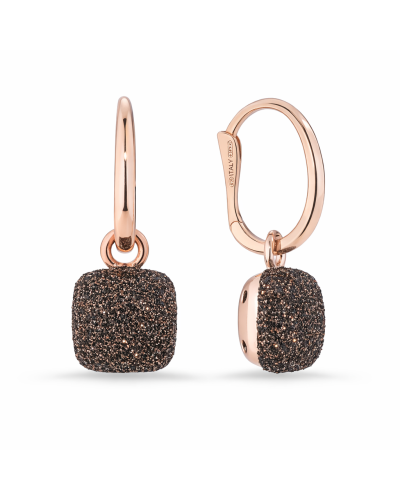 WPLVO2626 Pendientes POLVERE DI SOGNI Rosa Marron