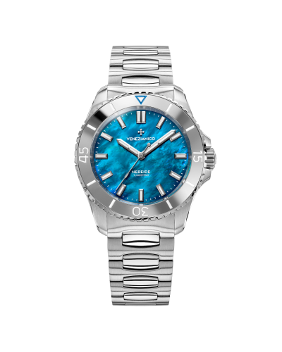 Venezianico Nereide Tungsteno 39mm Azul Nácar