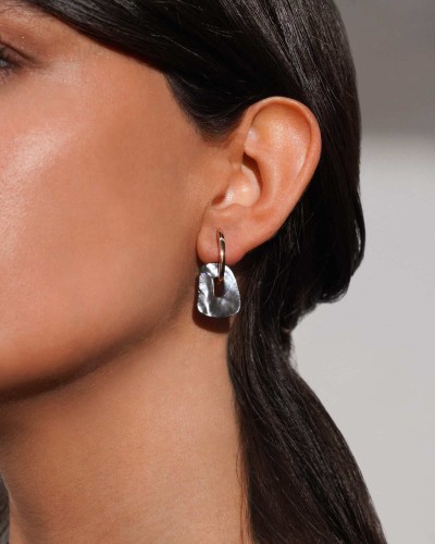 pendientes mattioli puzzle oro blanco