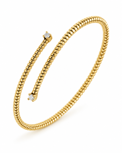 Pulsera Antorá Contrarie Punti Luce Oro 18K y Diamantes