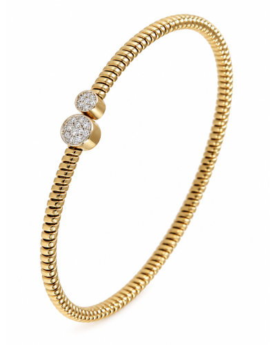Pulsera Antorà 5893 oro amarillo con diamantes 0,20 ct