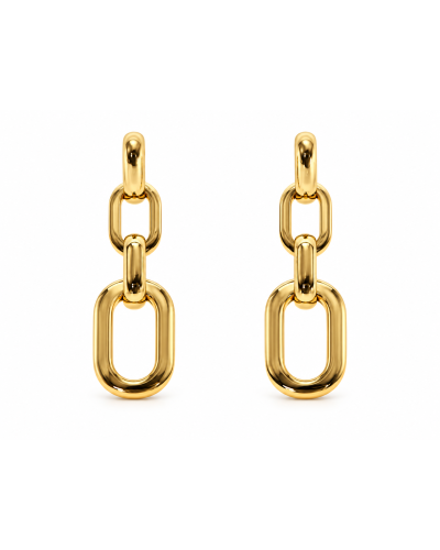 Pendientes Black & White Jewellery oro amarillo pulido A60-E5600/OR2:00